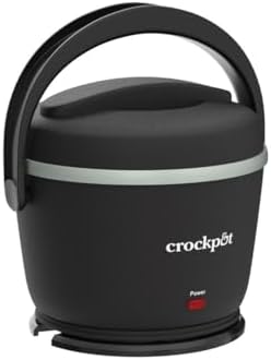 Crock-Pot Electric Lunch Box Food Warmer 20oz – Black a3y