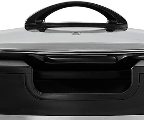 Crock-Pot Thermoshield 6 Quart Slow Cooker with Carry Handles k5y