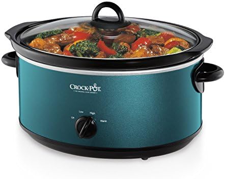 Crock-Pot 7 Quart Manual Slow Cooker – Turquoise gw8
