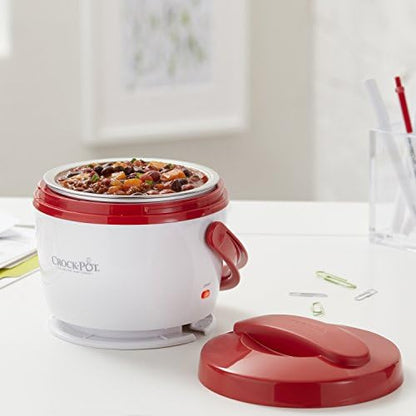 Crock-Pot Portable Lunch Food Warmer – Red q8h