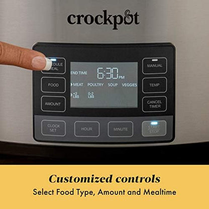 Crock-Pot MyTime 6 Quart Programmable Slow Cooker 2nv