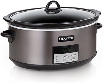 Crock-Pot 8 Quart Programmable Slow Cooker with Auto Warm vr1
