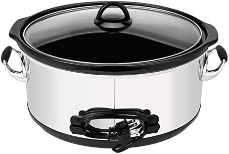 Crock-Pot 7 Quart Programmable Slow Cooker – Polished Platinum mor
