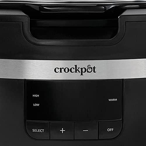 Crock-Pot Thermoshield 6 Quart Slow Cooker with Carry Handles k5y