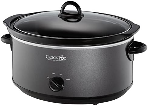 Crock-Pot 7 Quart Slow Cooker – Charcoal gdn