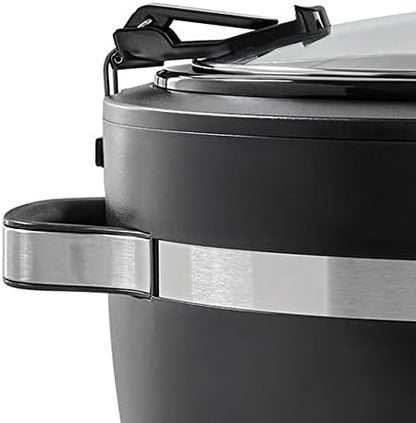 Crock-Pot Thermoshield 6 Quart Slow Cooker with Carry Handles k5y