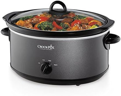 Crock-Pot 7 Quart Slow Cooker – Charcoal gdn