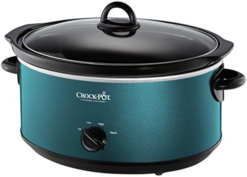 Crock-Pot 7 Quart Manual Slow Cooker – Turquoise gw8