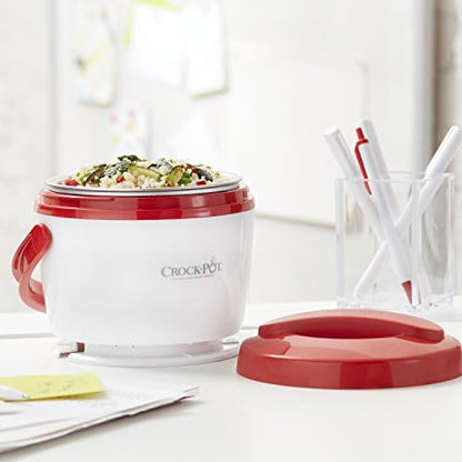 Crock-Pot Portable Lunch Food Warmer – Red q8h