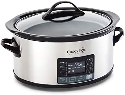 Crock-Pot MyTime 6 Quart Programmable Slow Cooker 2nv
