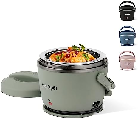 Crock-Pot Portable Electric Lunch Box Food Warmer – Green pgi