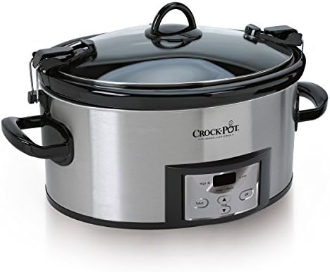 Crock-Pot Cook & Carry 6 Quart Programmable Slow Cooker d64