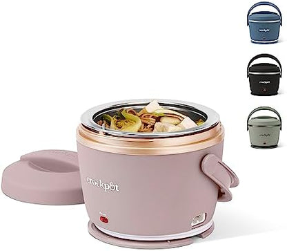 Crock-Pot Electric Lunch Box Food Warmer 20oz – Blush Pink n3m