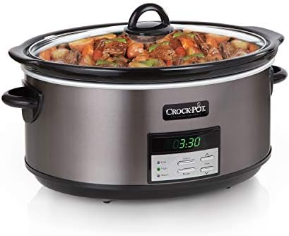 Crock-Pot 8 Quart Programmable Slow Cooker with Auto Warm vr1