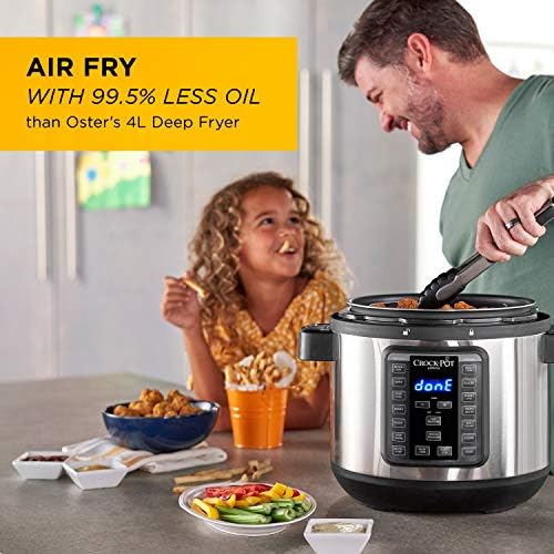 Crock-Pot Express Crisp 8 Quart 10-in-1 Pressure Cooker gq5