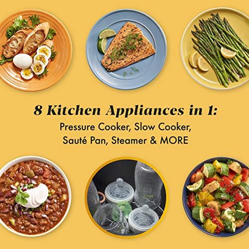 Crock-Pot 8 Quart Express Crock Multi-Use Pressure Cooker 6lo