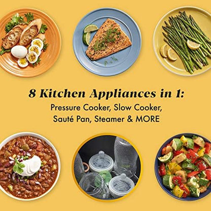 Crock-Pot 8 Quart Express Crock Multi-Use Pressure Cooker 6lo