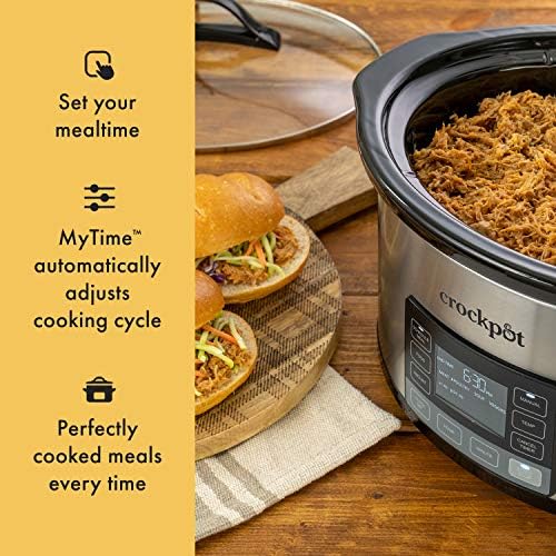 Crock-Pot MyTime 6 Quart Programmable Slow Cooker 2nv