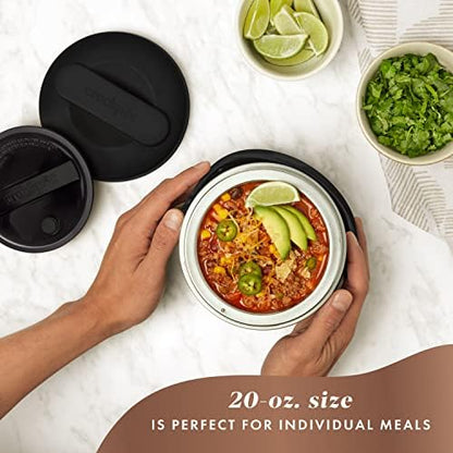 Crock-Pot Electric Lunch Box Food Warmer 20oz – Black a3y