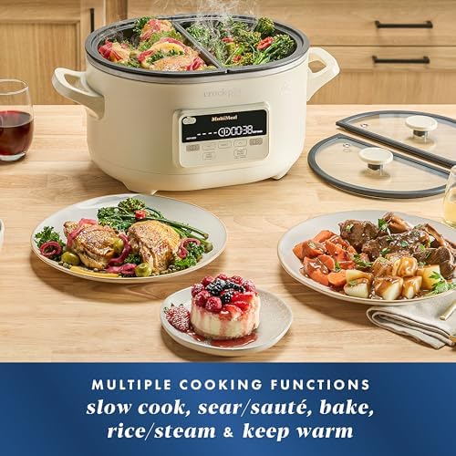 Crock-Pot MultiMeal Multicooker with Programmable Slow Cooker klw