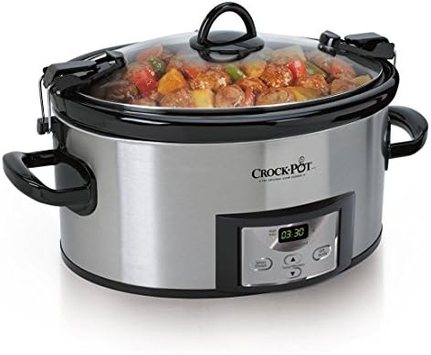 Crock-Pot Cook & Carry 6 Quart Programmable Slow Cooker d64