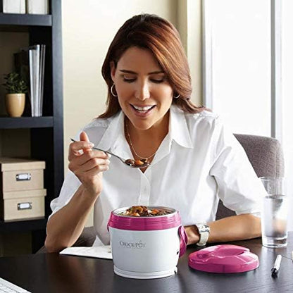 Crock-Pot Lunch Crock Portable Food Warmer 20oz – Pink 0ac