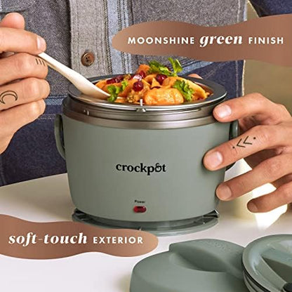 Crock-Pot Portable Electric Lunch Box Food Warmer – Green pgi