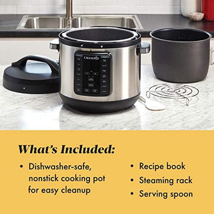 Crock-Pot 8 Quart Express Crock Multi-Use Pressure Cooker 6lo