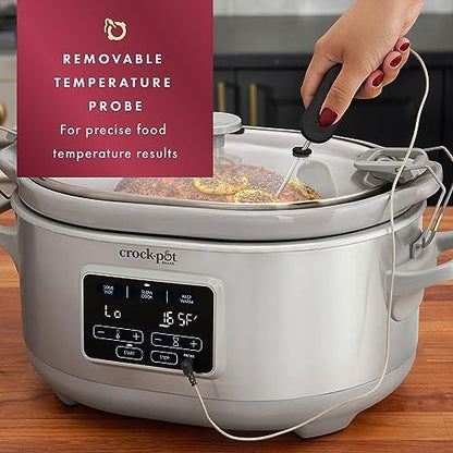 Crock-Pot 7 Quart Programmable Cook & Carry Slow Cooker ah7