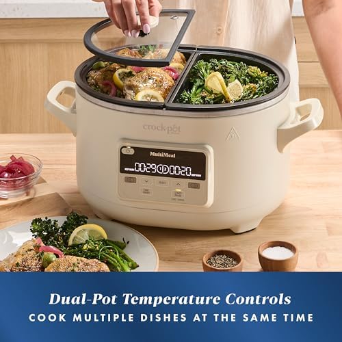 Crock-Pot MultiMeal Multicooker with Programmable Slow Cooker klw