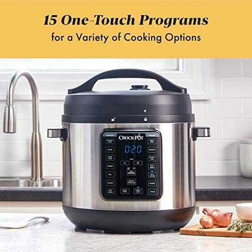 Crock-Pot 8 Quart Express Crock Multi-Use Pressure Cooker 6lo