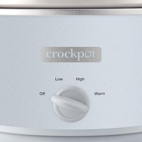 Crock-Pot 4.5 Quart Manual Slow Cooker – Macaroon Blue iq2
