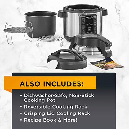 Crock-Pot Express Crisp 8 Quart 10-in-1 Pressure Cooker gq5