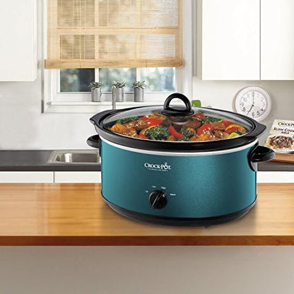 Crock-Pot 7 Quart Manual Slow Cooker – Turquoise gw8