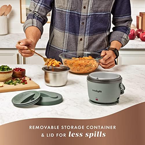Crock-Pot Portable Electric Lunch Box Food Warmer – Green pgi