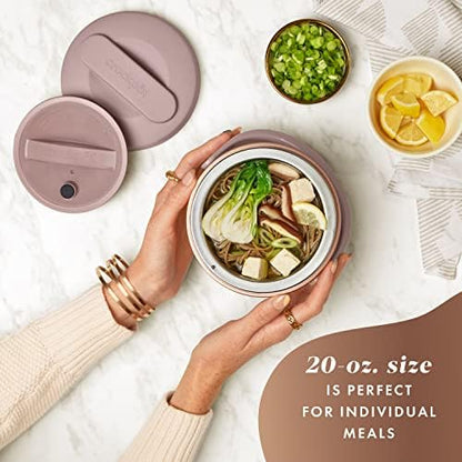 Crock-Pot Electric Lunch Box Food Warmer 20oz – Blush Pink n3m