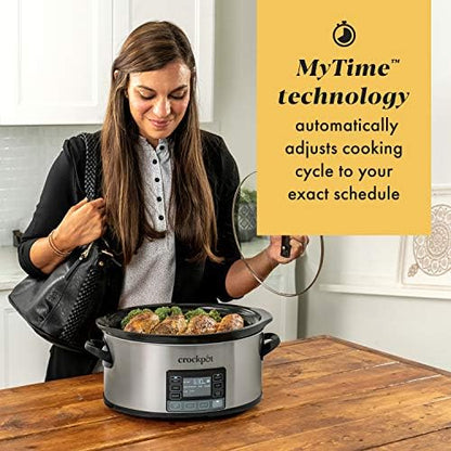 Crock-Pot MyTime 6 Quart Programmable Slow Cooker 2nv