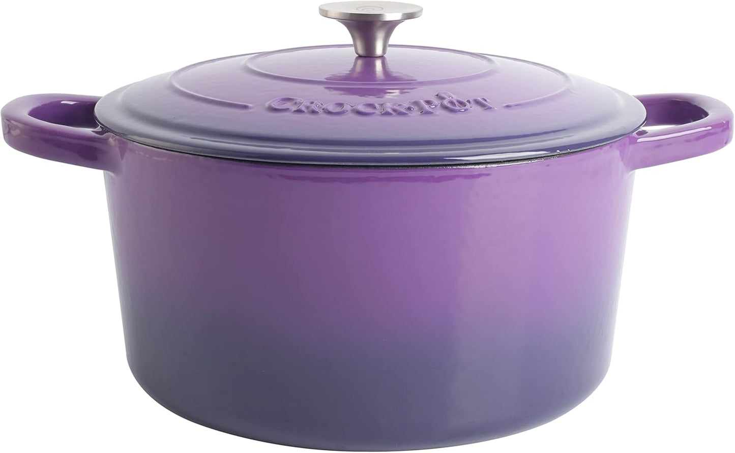 Crock-Pot 3 Quart Enameled Cast Iron Dutch Oven – Aqua ocg