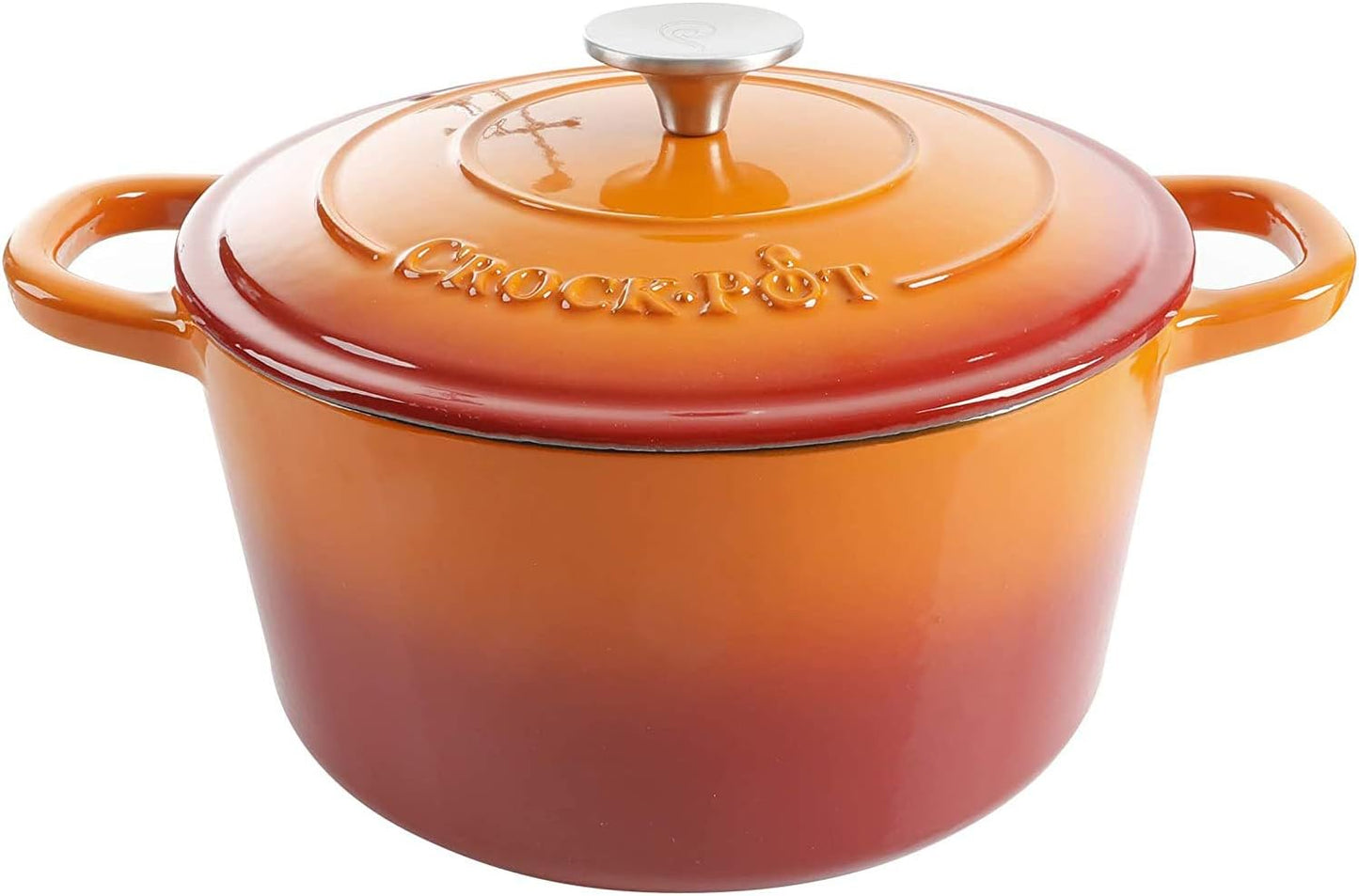 Crock-Pot 3 Quart Enameled Cast Iron Dutch Oven – Aqua ocg
