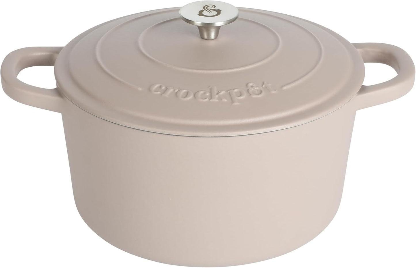 Crock-Pot 3 Quart Enameled Cast Iron Dutch Oven – Aqua ocg
