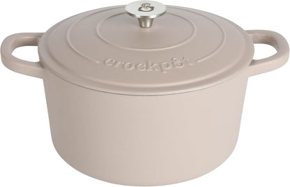 Crock-Pot 3 Quart Enameled Cast Iron Dutch Oven – Aqua ocg