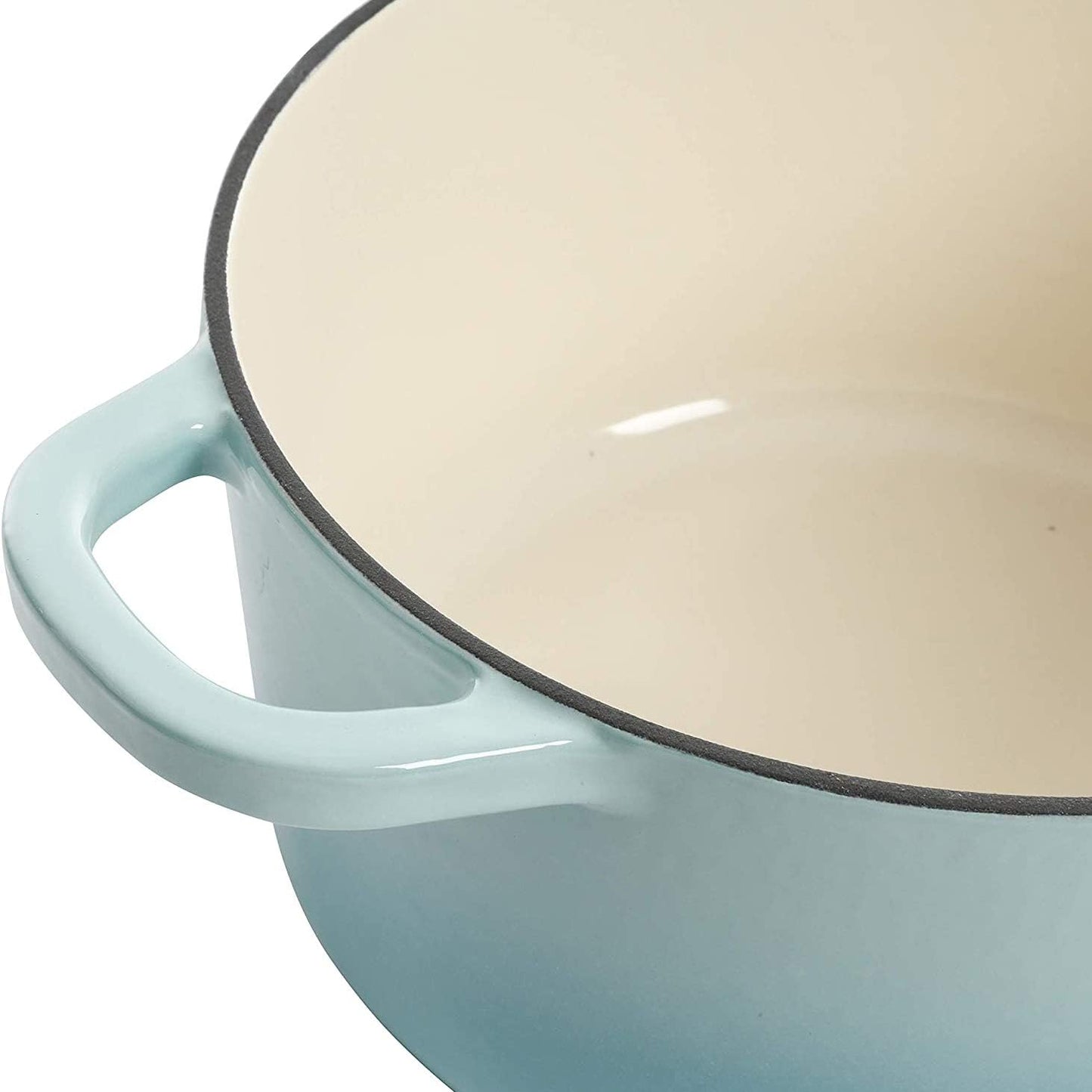 Crock-Pot 3 Quart Enameled Cast Iron Dutch Oven – Aqua ocg