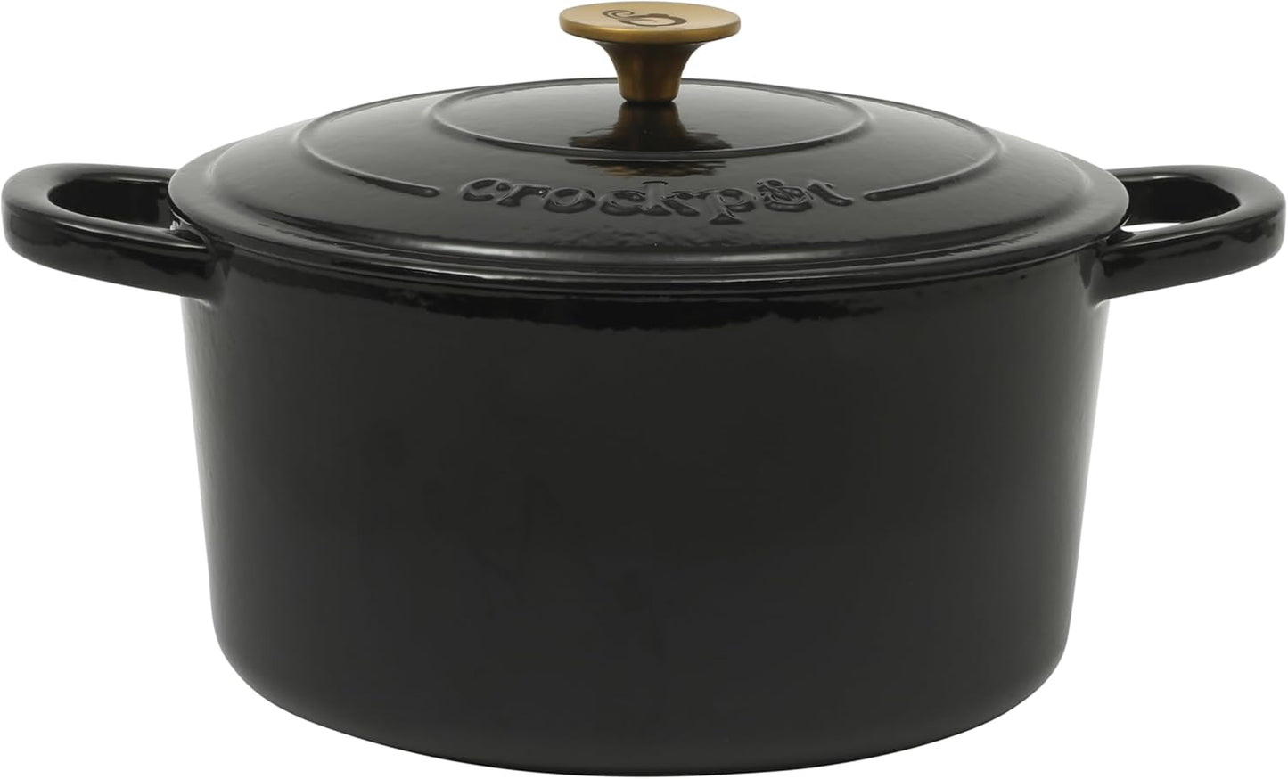 Crock-Pot 3 Quart Enameled Cast Iron Dutch Oven – Aqua ocg