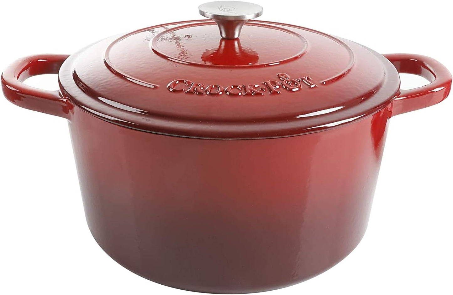 Crock-Pot 3 Quart Enameled Cast Iron Dutch Oven – Aqua ocg