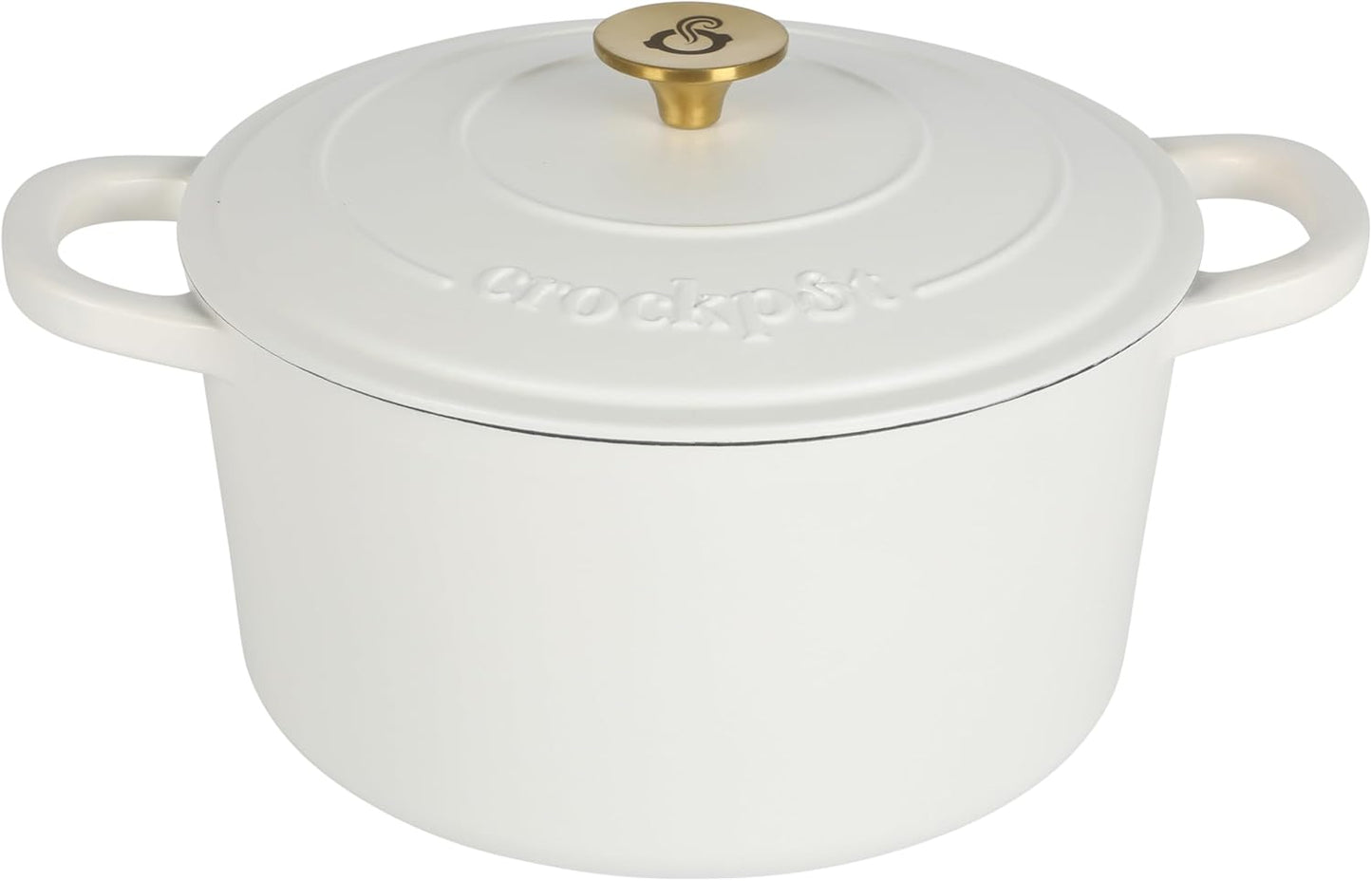 Crock-Pot 3 Quart Enameled Cast Iron Dutch Oven – Aqua ocg
