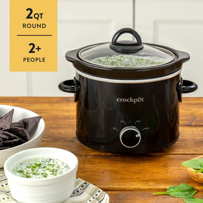 Crock-Pot 2 Quart Mini Slow Cooker – Classic Compact Cooker 0xx